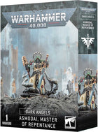 Dit is een afbeelding van het miniatuur Asmodai Master Of Repentance - Dark Angels voor het spel Warhammer, te koop bij Tabletop Miniature Wargames spellenwinkel Speldorado in delft