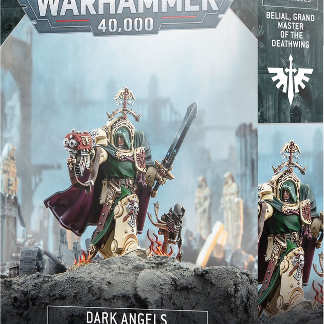 Dit is een foto van het spel Belial Grand Master Of The Deathwing - Dark Angels te koop bij Speldorado Spellenwinkel Delft