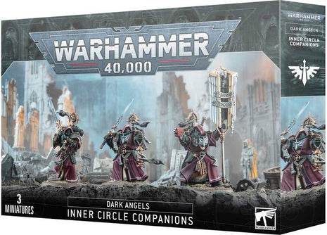Dit is een afbeelding van het miniatuur Inner Circle Companions - Dark Angels voor het spel Warhammer, te koop bij Tabletop Miniature Wargames spellenwinkel Speldorado in delft