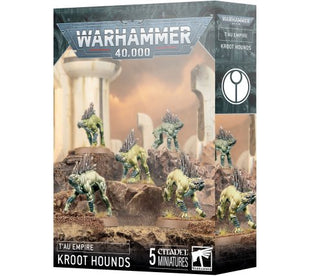 Warhammer 40.000 Kroot Hounds - Tau Empire – 40K miniaturen set 