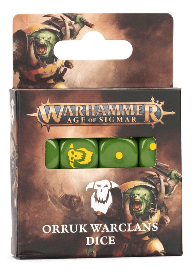 age of sigmar: orruk warclans dice