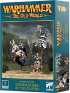 Warhammer: The Old World commanders of the empire - empire of men – fantasy miniaturen set Warhammer: The Old World commanders of the empire - empire of men – fantasy miniaturen set