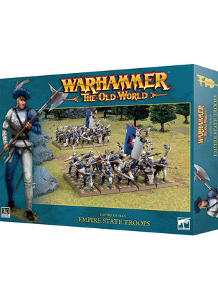 Warhammer: The Old World Empire state troops - empire of man – fantasy miniaturen set Warhammer: The Old World Empire state troops - empire of man – fantasy miniaturen set
