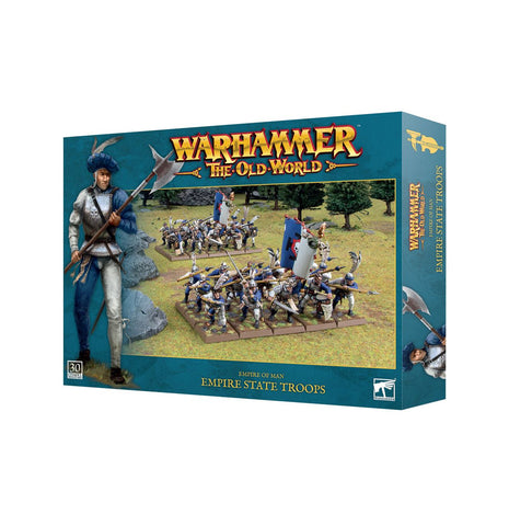 Warhammer: The Old World Empire state troops - empire of man – fantasy miniaturen set Warhammer: The Old World Empire state troops - empire of man – fantasy miniaturen set