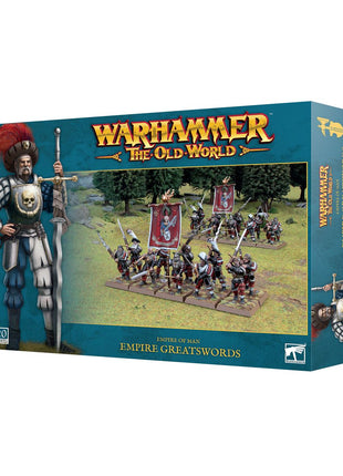 Warhammer: The Old World Empire Greatswords - Empire of Man – fantasy miniaturen set Warhammer: The Old World Empire Greatswords - Empire of Man – fantasy miniaturen set