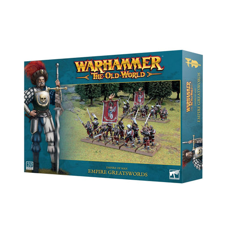 Warhammer: The Old World Empire Greatswords - Empire of Man – fantasy miniaturen set Warhammer: The Old World Empire Greatswords - Empire of Man – fantasy miniaturen set