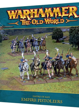 Warhammer: The Old World pistoliers - empire of men – fantasy miniaturen set Warhammer: The Old World pistoliers - empire of men – fantasy miniaturen set