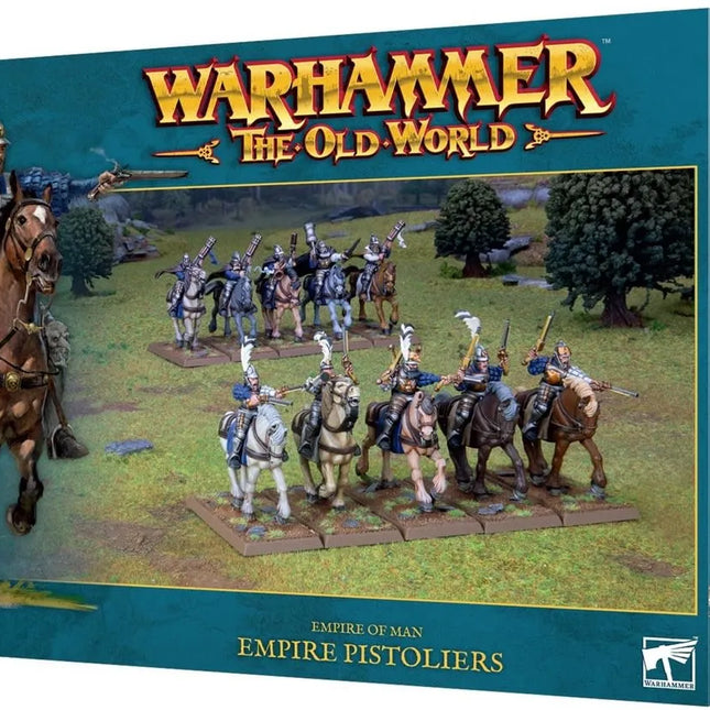 Dit is een foto van het spel pistolies - empire of men te koop bij Speldorado Spellenwinkel Delft