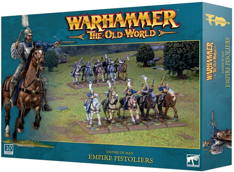 Warhammer: The Old World pistoliers - empire of men – fantasy miniaturen set Warhammer: The Old World pistoliers - empire of men – fantasy miniaturen set