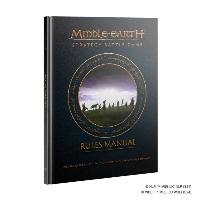 Dit is een foto van het spel Middle-Earth - rules manual te koop bij Speldorado Spellenwinkel Delft