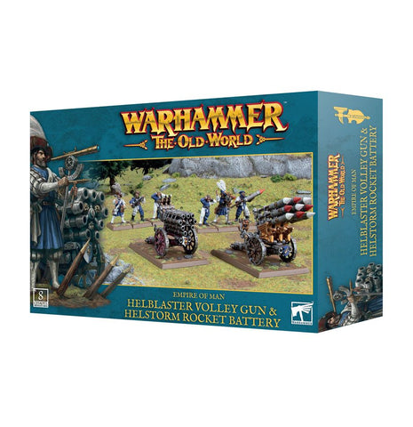 Warhammer: The Old World helblaster volleygun/helstorm battery - empire of man – fantasy miniaturen set Warhammer: The Old World helblaster volleygun/helstorm battery - empire of man – fantasy miniaturen set