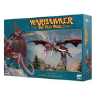 Dit is een afbeelding van het miniatuur high elf realms: lord on dragon voor het spel Warhammer, te koop bij Tabletop Miniature Wargames spellenwinkel Speldorado in delft