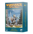 Dit is een afbeelding van het miniatuur High elf loremaster high elf realms voor het spel Warhammer, te koop bij Tabletop Miniature Wargames spellenwinkel Speldorado in delft