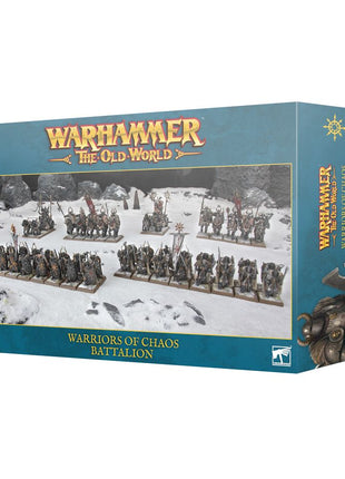 Warhammer: The Old World Warriors Of Chaos - Battalion - Warriors Of Chaos – fantasy miniaturen set Warhammer: The Old World Warriors Of Chaos - Battalion - Warriors Of Chaos – fantasy miniaturen set