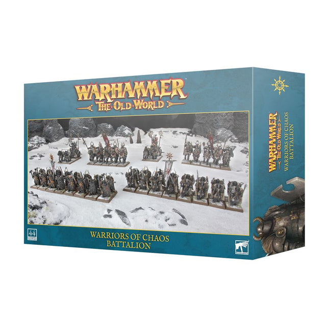 Dit is een foto van het spel Warriors Of Chaos - Battalion - Warriors Of Chaos te koop bij Speldorado Spellenwinkel Delft