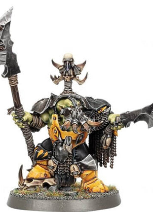 Dit is een afbeelding van het miniatuur Ardboy Big Boss - Orruk Warclans voor het spel Warhammer, te koop bij Tabletop Miniature Wargames spellenwinkel Speldorado in delft