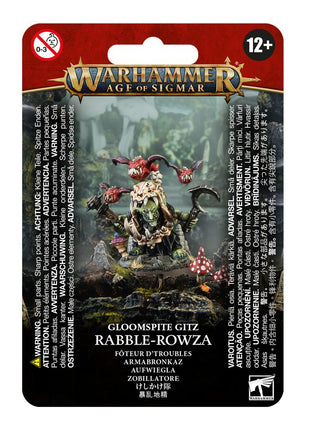Dit is een foto van het spel Rabble-Rowza - Gloomspite Gitz te koop bij Speldorado Spellenwinkel Delft