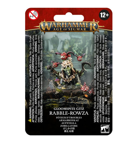 Dit is een foto van het spel Rabble-Rowza - Gloomspite Gitz te koop bij Speldorado Spellenwinkel Delft