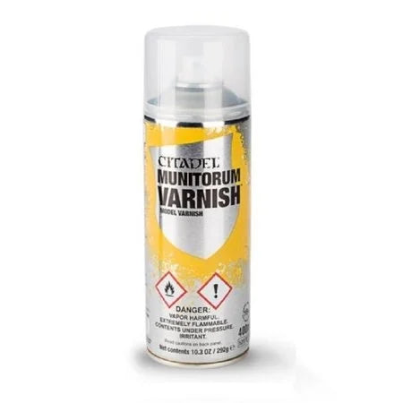 Munitorum Varnish - paints + Tools