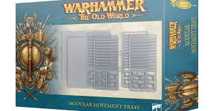 Dit is een afbeelding van het miniatuur Modular Movement Trays - Old World Generic voor het spel Warhammer, te koop bij Tabletop Miniature Wargames spellenwinkel Speldorado in delft
