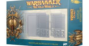 Dit is een afbeelding van het miniatuur Modular Movement Trays - Old World Generic voor het spel Warhammer, te koop bij Tabletop Miniature Wargames spellenwinkel Speldorado in delft