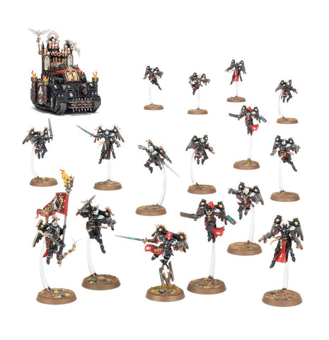 Dit is een foto van het spel Army of faith - adepta sororitas te koop bij Speldorado Spellenwinkel Delft