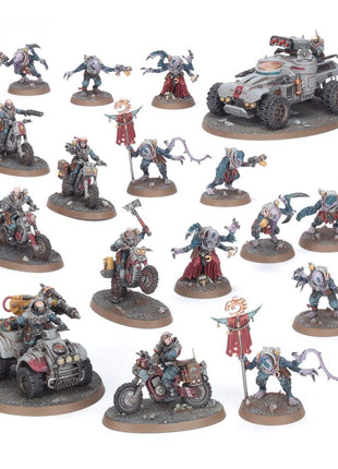 Dit is een afbeelding van het miniatuur Combat Patrol - Genestealer Cults voor het spel Warhammer, te koop bij Tabletop Miniature Wargames spellenwinkel Speldorado in delft