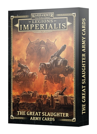 Games Workshop The Great Slaughter Army Cards  - Solar Auxilia
