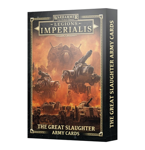 Games Workshop The Great Slaughter Army Cards  - Solar Auxilia