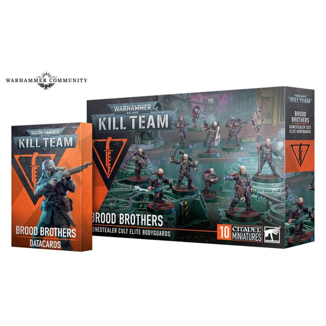 Dit is een foto van het spel Brood Brothers - Kill Team te koop bij Speldorado Spellenwinkel Delft