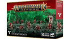 Dit is een afbeelding van het miniatuur Stormvermin - Skaven voor het spel Warhammer, te koop bij Tabletop Miniature Wargames spellenwinkel Speldorado in delft