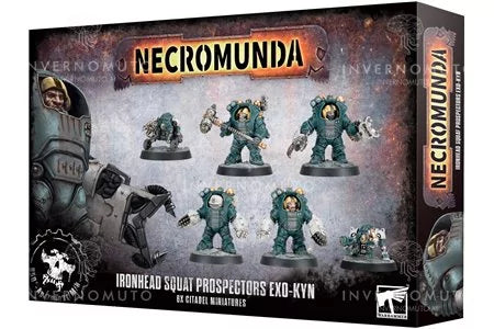 Games Workshop squat prospectors exo-kyn  - Necromunda