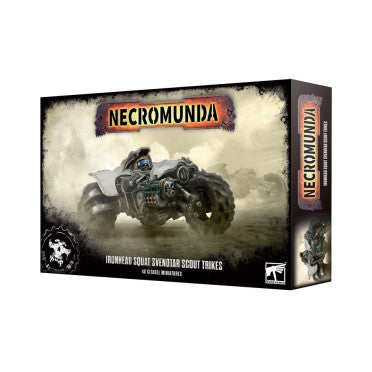 Games Workshop ironhead squat svenotar scout trikes  - Necromunda