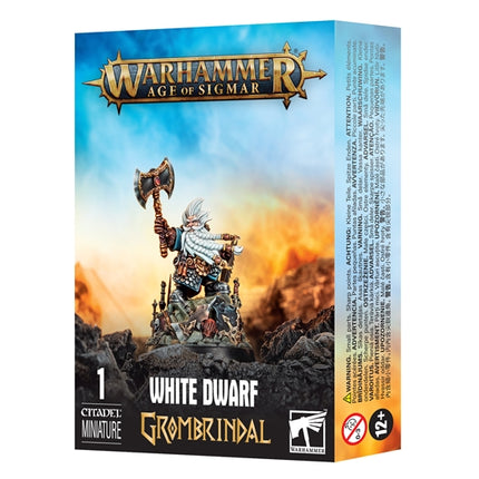 Dit is een foto van het spel Grombrindalthe White Dwarf (Issue 500) - Fyreslayers te koop bij Speldorado Spellenwinkel Delft