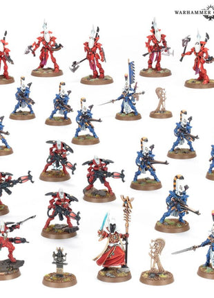 Dit is een afbeelding van het miniatuur Aeldari - Combat Patrol voor het spel Warhammer, te koop bij Tabletop Miniature Wargames spellenwinkel Speldorado in delft