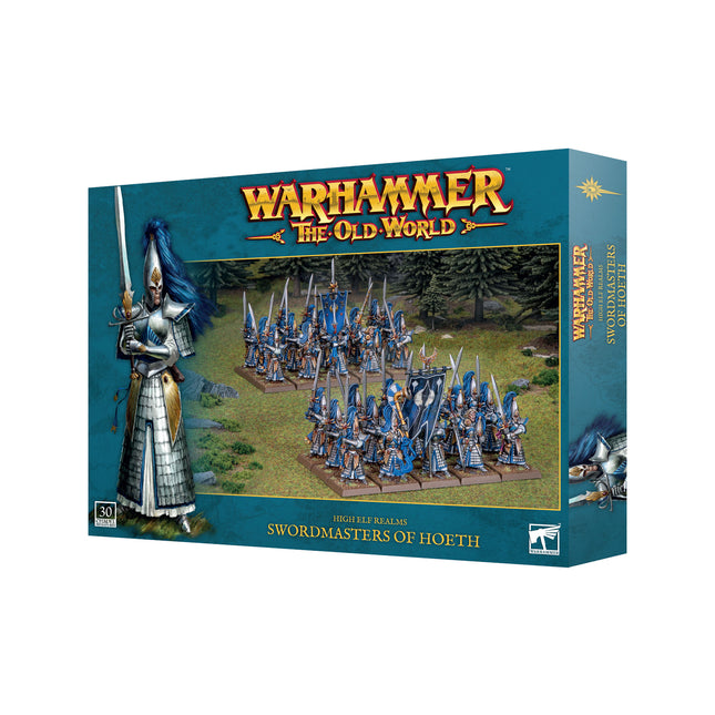 Dit is een foto van het spel high elf realms: swordmasters of hoeth te koop bij Speldorado Spellenwinkel Delft