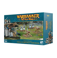 Dit is een foto van het spel high elf realms:eagle claw bolt throwers te koop bij Speldorado Spellenwinkel Delft