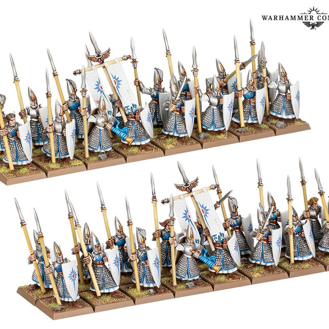 high elf realms: elven spearmen