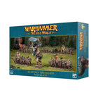 Dit is een afbeelding van het miniatuur battalion: beastmen brayherds voor het spel Warhammer, te koop bij Tabletop Miniature Wargames spellenwinkel Speldorado in delft