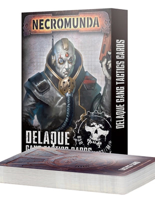 Games Workshop Delaque Gang Tactics Cards - Necromunda
