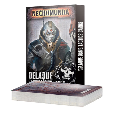 Games Workshop Delaque Gang Tactics Cards - Necromunda