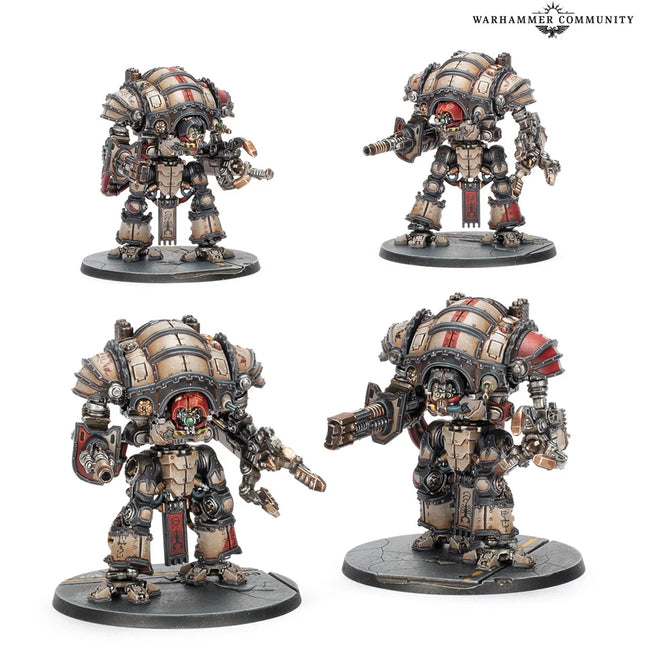legion imperialis: questoris knights magaera/styrix
