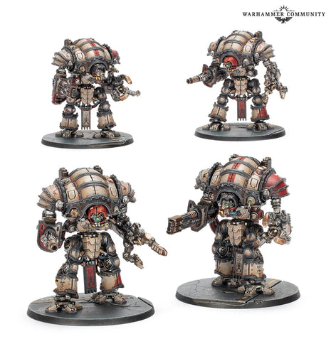 Games Workshop legion imperialisquestoris knights magaera/styrix - Mechanicum