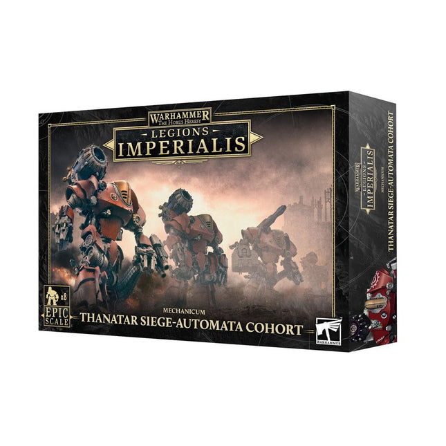 Dit is een foto van het spel Thanatar Siege-Automata Cohort - legion imperialis te koop bij Speldorado Spellenwinkel Delft