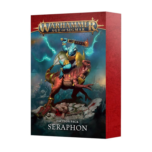 Dit is een foto van het spel Faction Pack - Seraphon (Eng) te koop bij Speldorado Spellenwinkel Delft