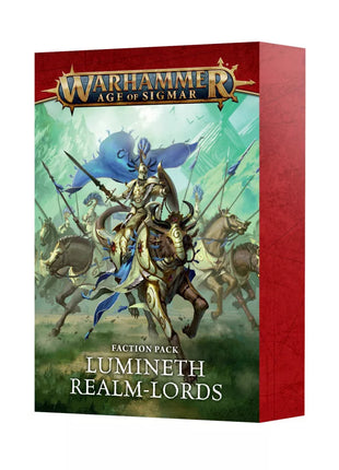 Dit is een afbeelding van het miniatuur Faction Pack - Lumineth Realm-Lords (Eng) voor het spel Warhammer, te koop bij Tabletop Miniature Wargames spellenwinkel Speldorado in delft