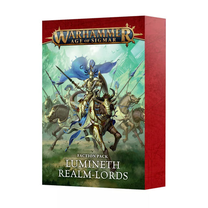 Dit is een foto van het spel Faction Pack - Lumineth Realm-Lords (Eng) te koop bij Speldorado Spellenwinkel Delft