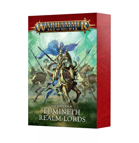 Dit is een afbeelding van het miniatuur Faction Pack - Lumineth Realm-Lords (Eng) voor het spel Warhammer, te koop bij Tabletop Miniature Wargames spellenwinkel Speldorado in delft