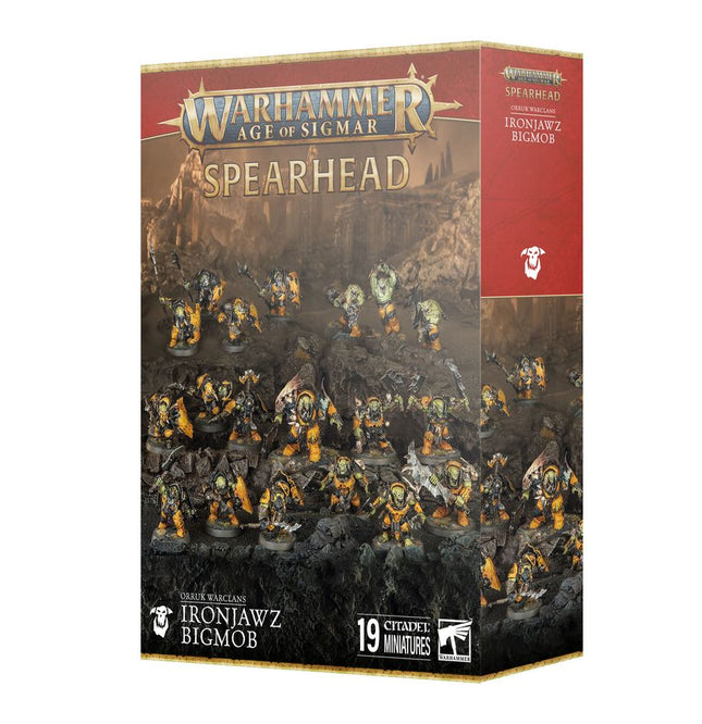 spearhead: ironjawz bigmob - orruk warclans