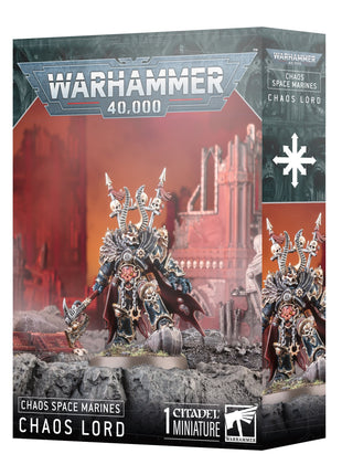 Dit is een afbeelding van het miniatuur Chaos Lord - Games Workshop voor het spel Warhammer, te koop bij Tabletop Miniature Wargames spellenwinkel Speldorado in delft